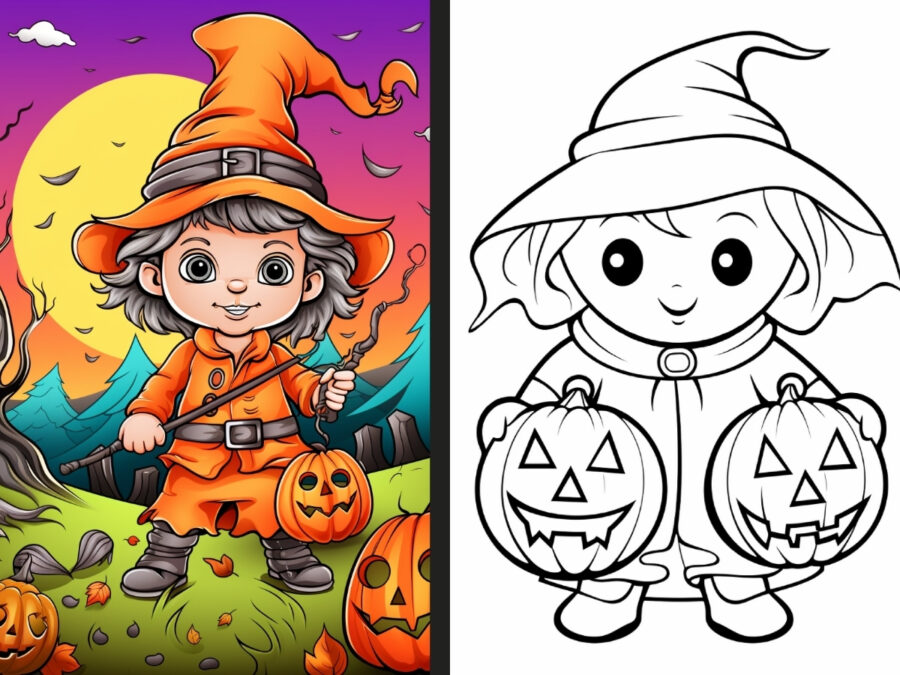 halloween dragon coloring pages for Boys